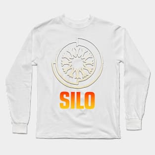 Silo emblem, Tv Series Rebecca Ferguson as Juliette Nichols fan works garphic design bay ironpalette Long Sleeve T-Shirt